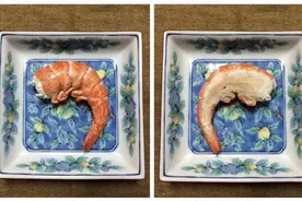 这些食物真的都是木头雕刻出来的？图片