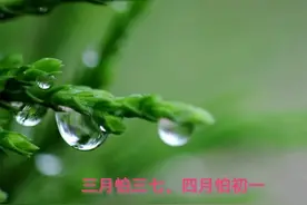 俗语：“三月怕三七，四月怕初一”，有什么怕的？到底什么意思？图片