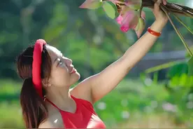 越南人物风景照，芽庄的女性图片