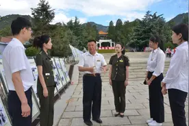 勿忘国耻  砥砺奋进——平津战役纪念馆举行纪念中国人民抗日战争暨世界反法西斯战争胜利75周年活动图片