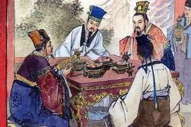 三国演义连环画之《张松献地图》，末尾部分一张图堪称点睛之笔图片