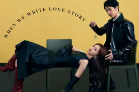 秦岚与小7岁鲜肉拍情侣大片，搂肩贴脸好暧昧，曾恋陆川黄晓明图片