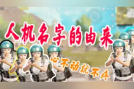 刺激战场：数以万计的人机名字从何而来？原来是我们当年留下的！视频封面
