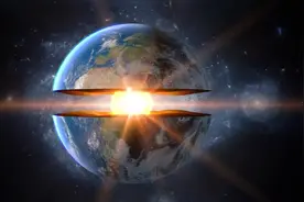地球内核发现新的隐藏世界，没人到达过地心，怎么知道内部结构？图片