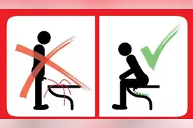 如果“男性蹲着尿，女性站着尿”，会发生什么？图片