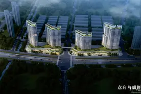 面积超2万方，义乌吾悦广场旁，江东路沿街高层地块初步规划公示图片