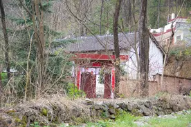 秦岭山阳陆家湾｜院子大门一关，里面就是一家一户完全独立的世界图片