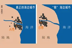 看卫星图发现，主城区在海边的省会城市，只有1个图片