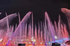 宝鸡南站广场音乐喷泉因检修暂停开放 五一开放时间有变更图片