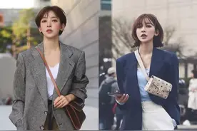 为什么你穿“西装+裤子”不好看？看了韩国女生的穿搭示范就懂了图片