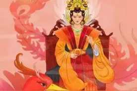 如来佛说凤凰生孔雀大鹏，九头虫与凤凰又是啥关系？图片