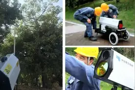 西方人号称颠覆未来海战的武器，有意思的是，中国人却用来砍树图片