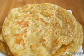 手抓饼家常做法，不用揉面，外酥里软，和外面卖得一样好吃图片