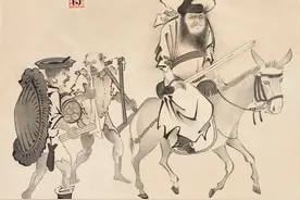 溥儒笔下的妖怪，邪恶不足，却带着顽皮可爱图片