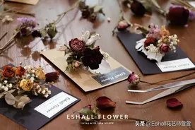 「DIY干花贺卡送你」永不凋零的美图片