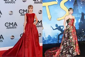 泰勒斯威夫特太惊艳！红毯礼服穿出优雅高级感，身材不输超模图片