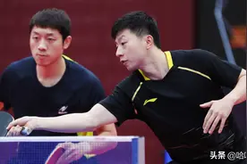 马龙放飞自我转圈圈，搭许昕胜林高远/梁靖崑，夺全锦赛男双冠军图片