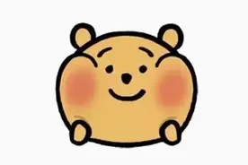 维尼熊表情包，太可爱啦图片
