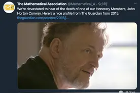 英国数学家John Conway因新冠去世，他曾发明风靡时代的电脑游戏图片
