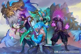 神龙破晓，傲立群雄！英雄联盟手游神龙尊者系列皮肤登场图片