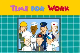 英语启蒙小学堂｜Time for work图片