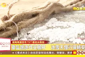 湖南高速发布79个易结冰路段，9个收费站交通管制，车辆只出不进视频封面