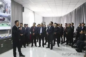 全省易地扶贫搬迁后续扶持工作现场会观摩团来广河县观摩调研图片