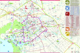 无锡地图 无锡快速内环 无锡市环线地图 2008年版本图片