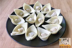 吃几十年馄饨，只服四川这种包法，好看还煮不破，看一眼就能学会图片