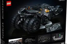 模玩资讯：LEGO 76240《黑暗骑士》蝙蝠车图片