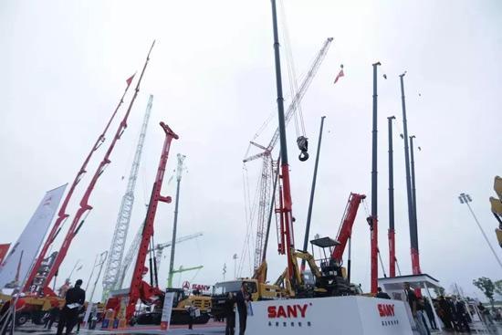 长沙机械展三一销售额