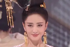 佟丽娅美回赵飞燕！古装薄纱曼舞倾国倾城，引人叹从此君王不早朝图片