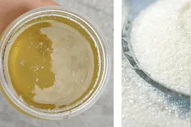 蜂蜜成分参考表，蜂蜜产量参考表 蜂蜜与白糖对比图图片