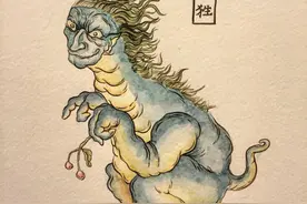 山海经的开篇讲的一个动物，这是招摇山上的狌狌图片