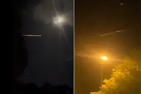 中国的火箭，点亮了澳大利亚的天空！网民调侃：别再去刺激人家了图片