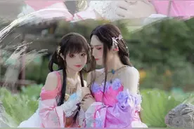 「COS」小小白的女装怎么和小柔越看越像姐妹了，天涯明月刀图片