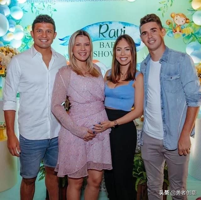归化球员埃尔克森在中国的两次婚姻，如今“归化二代”即将出世