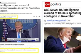 看美国媒体怎样造谣——美情报官：对中国网络信息拦截显示 “11月”就出现疫情图片