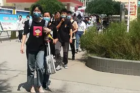 ​今日中招开考，孟津5225名考生奔赴考场参加考试图片