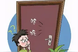 凌晨两点响起敲门声，山东济南一家梦中惊醒，小女儿：“爸爸我害怕，害怕！”图片