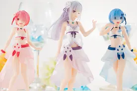 炎炎夏日的透明风情，<RE:0>三位女主角换装全新手办登场图片