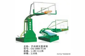 篮球架生产厂家-埋地式篮球架/移动式篮球架批发安装图片