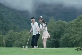 《我们恋爱吧3》中，高文君和谢清瀚的高尔夫约会真的好甜呀图片