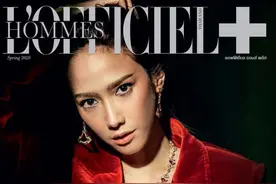 泰国女星帕德容琶·砂楚 L'Officiel Hommes Thailand 2020 2月刊图片