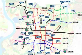 重庆中央公园的几条在建道路图片