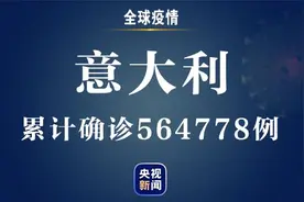 意大利新增新冠肺炎确诊病例21994例 累计确诊564778例图片