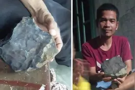 你与千万富翁之间，只差一块从天而降的陨石图片