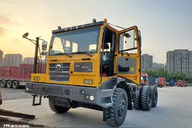 一款合法的百吨王，徐工新款非公路自卸车实拍，专为矿山工况打造图片