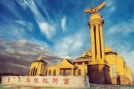 兴安青年手绘明信片为家乡打call图片