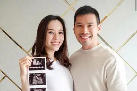 汪诗诗表妹宣布怀孕，挺大肚子与丈夫合照，嫁入豪门两年如愿以偿图片